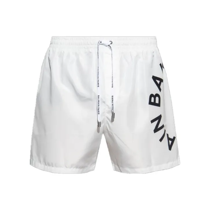 BALMAIN Swimming Shorts Men White-0