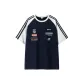 Navy Blue & Heather Gray