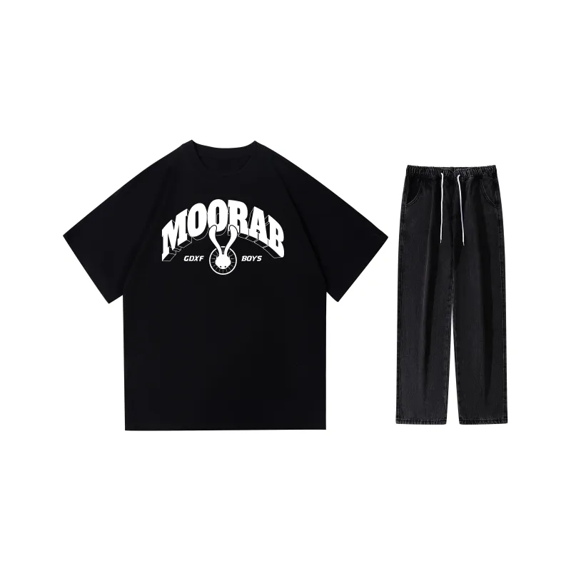 A.X.S.K x MOORAB Casual Sportswear Unisex-0