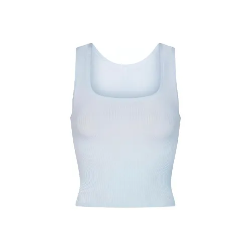 SKIMS Tank Tops Women's CELESTE/Sky Blue