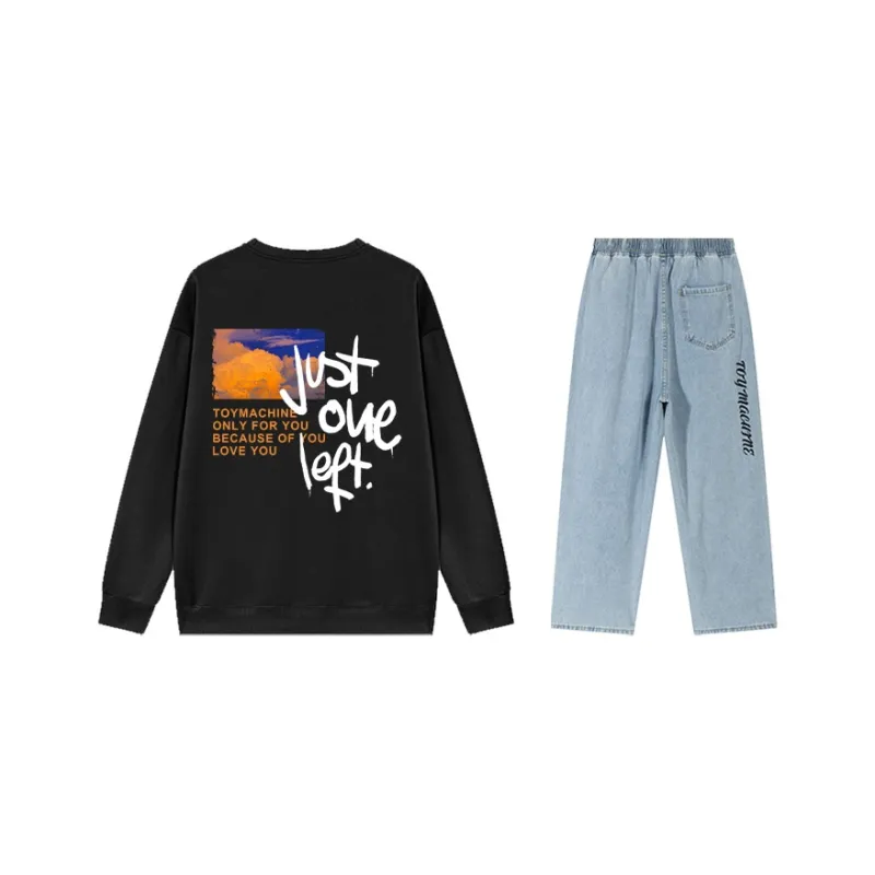 Toy Machine Sweatshirt Sets Unisex-17