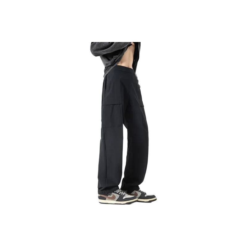Mulinsen Casual Pants Unisex Stone Gray-1