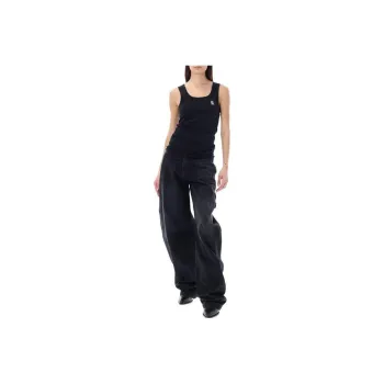 RAF SIMONS Logo Printed Tank Top