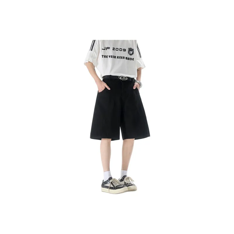 Universal Templates Denim Shorts Unisex Camouflage-1
