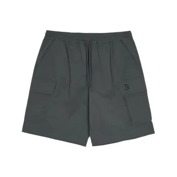 MLB Gofcore Basic Boston Red Sox Cargo Shorts Unisex Charcoal Gray