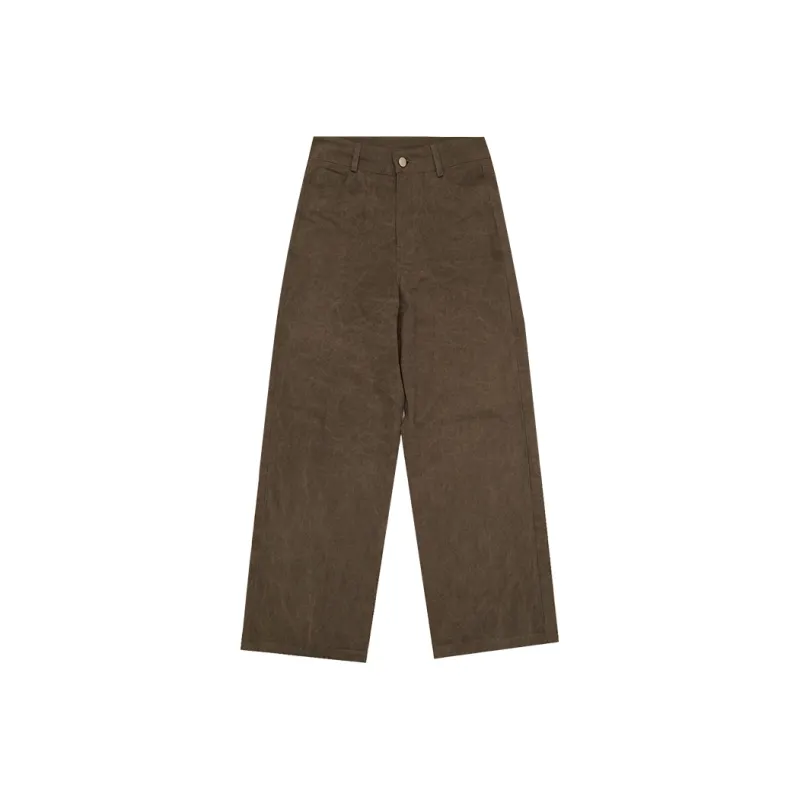 GMETRYART Casual Pants Unisex Dark Khaki-0