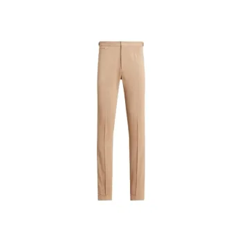 Polo Ralph Lauren Cotton-Wool Twill Trouser Casual Pants Men's Khaki
