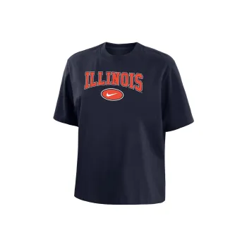 Nike Illinois Women's Nike College Boxy T Shirt