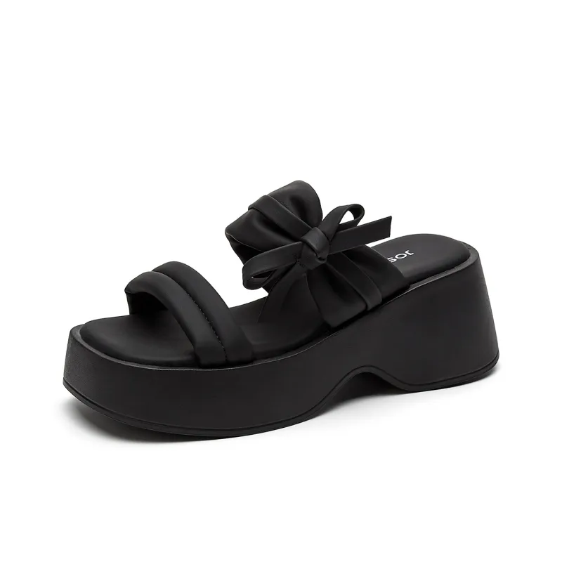 JOSINY Cherry Family Slip Resistant Odor Resistant Slide Slippers Women's-5