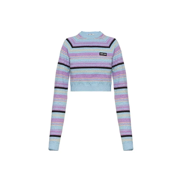 MIU MIU SS22 Sweater Women's Multicolor-0