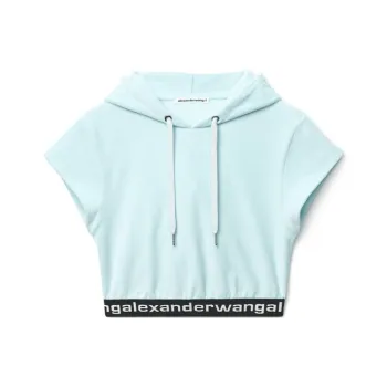 Alexander Wang Crop Tops Women's Blue
