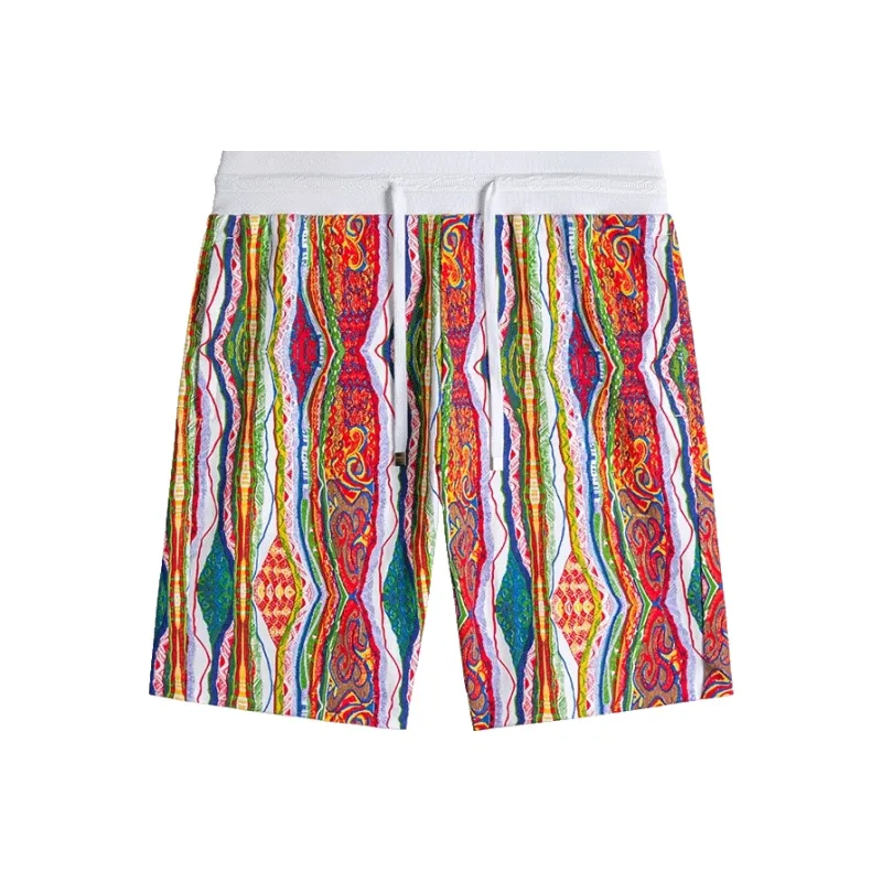 COOGI Zucchini Pattern Casual Shorts Unisex-2