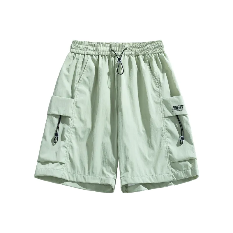 Warrior Huichao Riding The Wind Collection Cargo Shorts Unisex-6