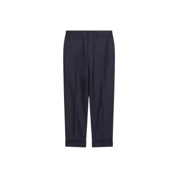 DRIES VAN NOTEN Wool Trousers