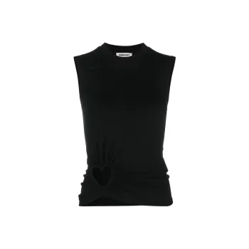 AMBUSH Cut Out Heart Tank Top