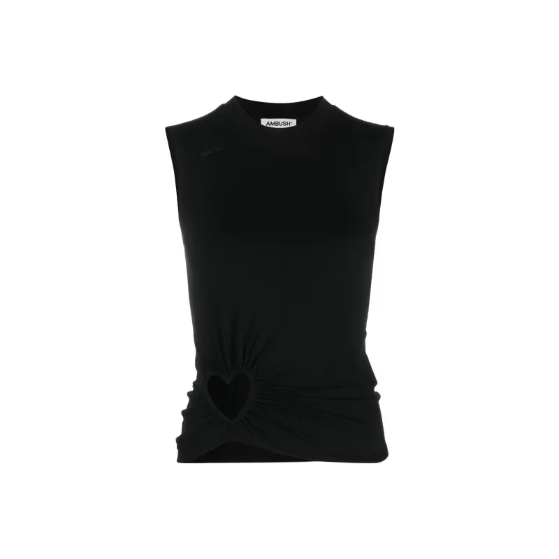 AMBUSH Cut-Out Heart Tank Top-0