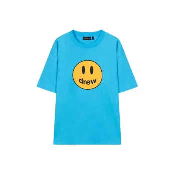 Drew House SS25 T Shirt Unisex Lake Blue