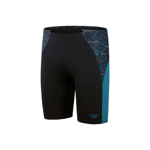 Speedo Endurance+ Max Splice Jammer Swimming Shorts Men's Black
