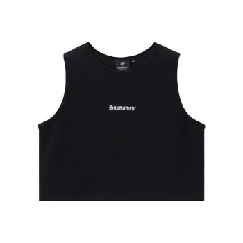 Suamoment Casual Cropped Sleeveless T Shirt Women's