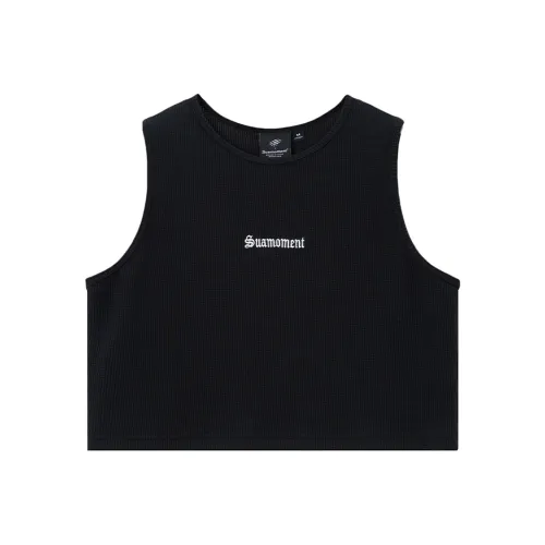Suamoment Casual Cropped Sleeveless T Shirt Women's