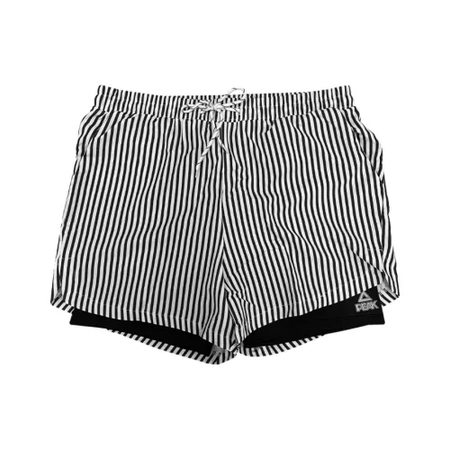 PEAK Beach Shorts Men Black/White