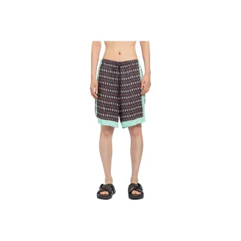DRIES VAN NOTEN Graphic Printed Drawstring Shorts