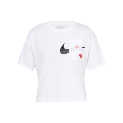 Nike T Shirts Women's White