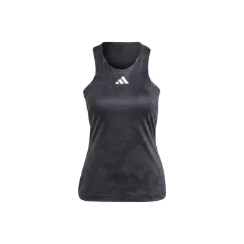 Adidas SS23 French Open Series Tank Tops Women's Carbon Black