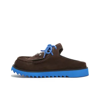 ADCDAVINCI Sun Collection Slip Resistant Abrasion Resistant Closed Toe Slippers Unisex Brown