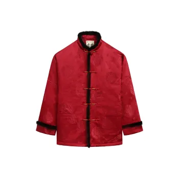XUANSHENG Puffer Jacket Men's Red