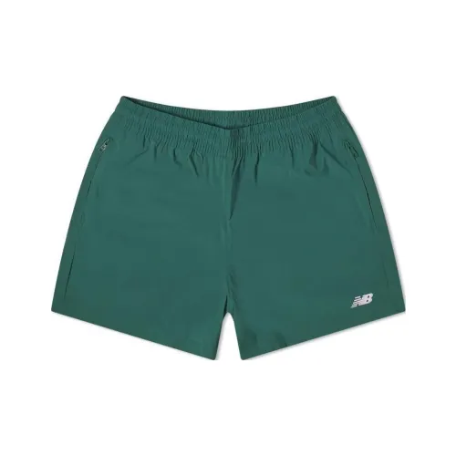 New Balance Athletics Stretch Woven Short 5' Casual Shorts Men's Green