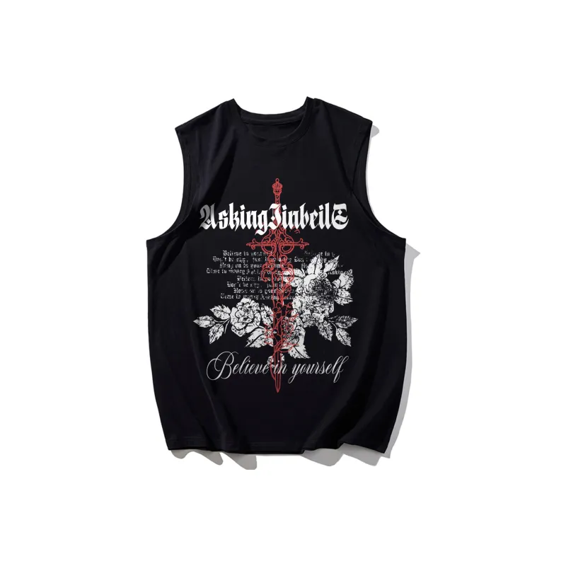 JINBEILE Tank Tops Unisex-5