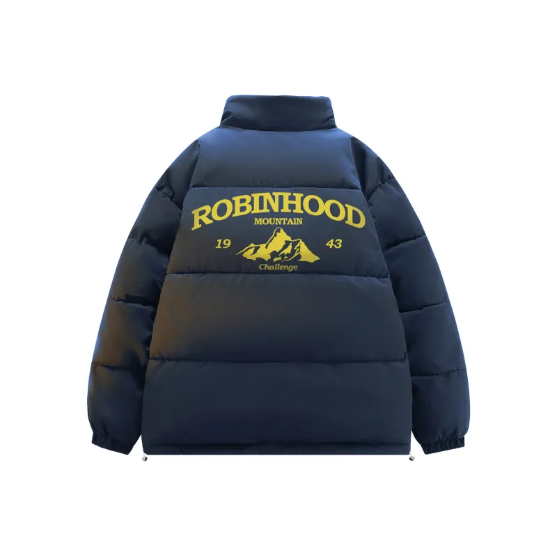 ROBINHOOD Puffer Jackets Unisex Black-15