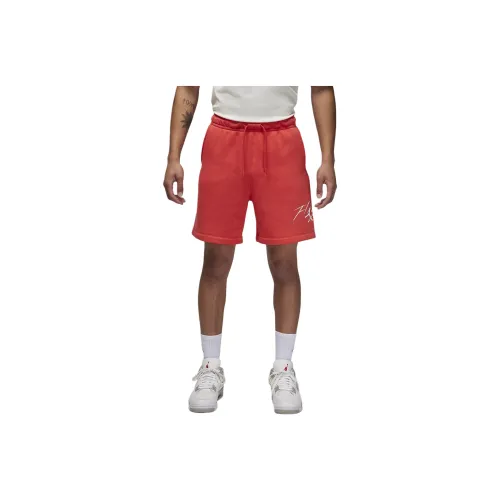Jordan Brooklyn Fleece Casual Shorts Men's Red