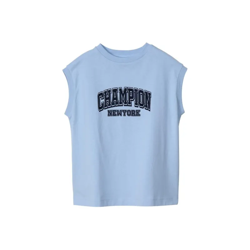 Champion SS24 Tank Tops Women's Light Blue-0