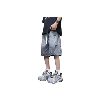 NEAR HERE Denim Shorts Unisex