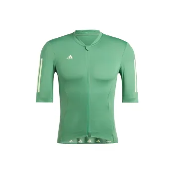 Adidas Tempo 3 Stripes Cycling Jersey Cycling Clothing Men's Green