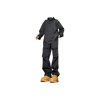 FFOMKE Casual Pants Unisex Black