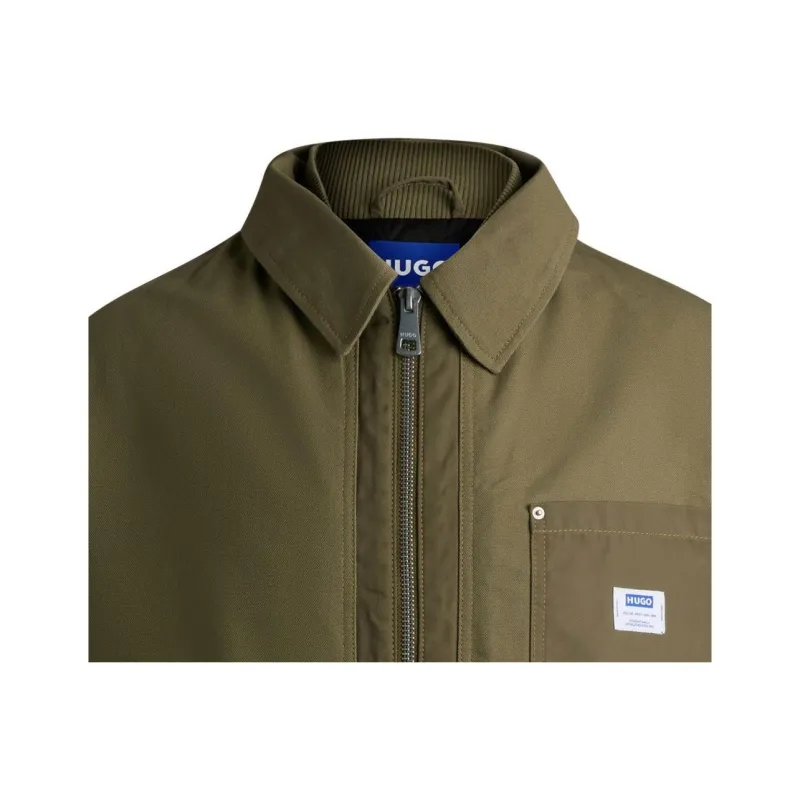 HUGO BOSS Jackets Coats Men's Light Green-2