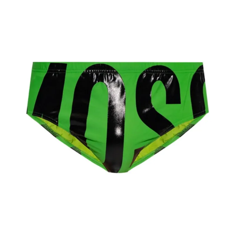 MOSCHINO Swimming Shorts Men's Green-0