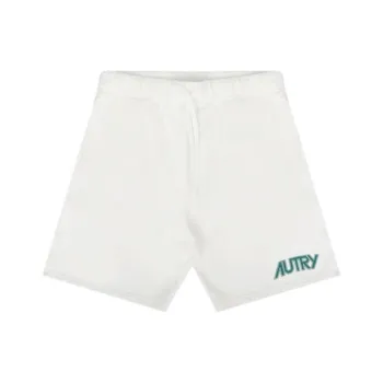 AUTRY Logo Stamp Drawstring Track Shorts
