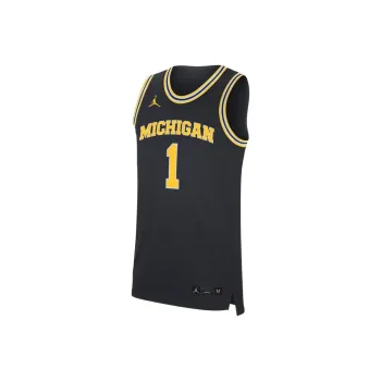 JORDAN Michigan Wolverines Replica Men's JORDAN Brand College Basketball Jersey
