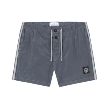 STONE ISLAND Compass Patch Mid Rise Swim Shorts