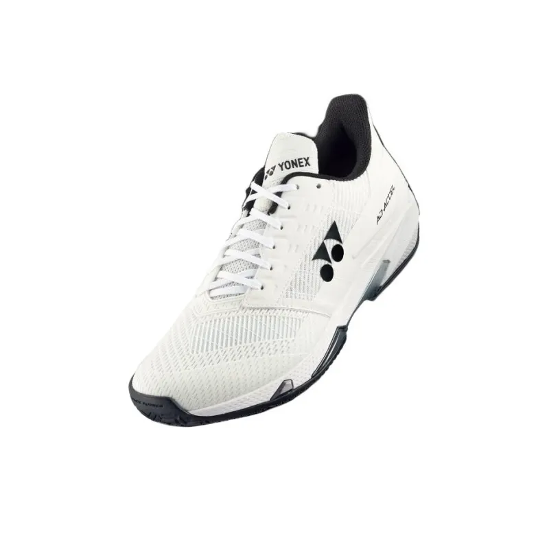 YONEX AD ACCEL Low Top Tennis Shoes Unisex White Black-2