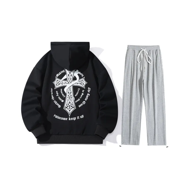 RAINCOME Sweatshirt Sets Unisex-16