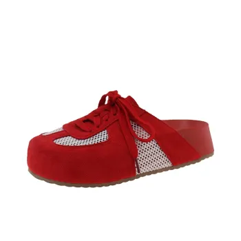 VAEL Rubber Sole Odor Resistant Abrasion Resistant Slip Resistant Antibacterial Closed Toe Slippers Women's