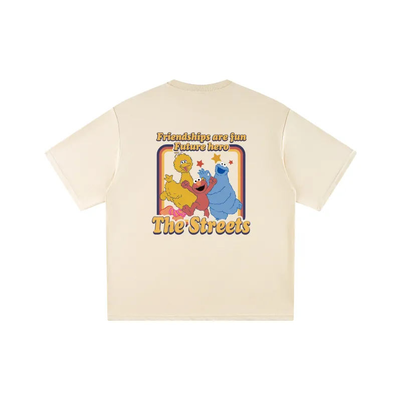 SESAME STREET Short Sleeved T Shirts Unisex-6