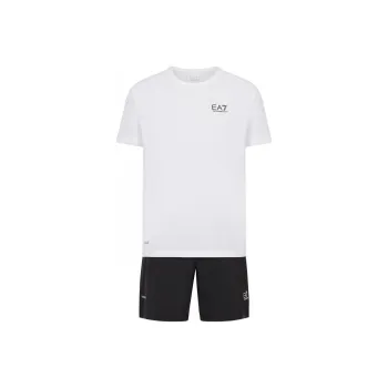 EMPORIO ARMANI Logo Printed Two Piece Tracksuit