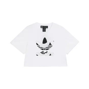 Adidas Originals Crop Tops Women's White