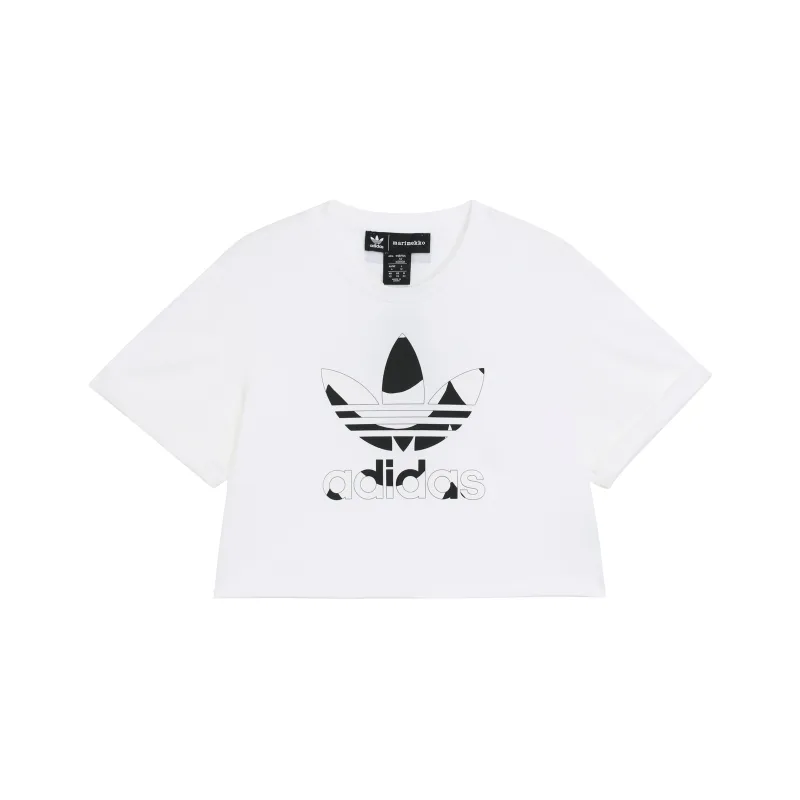 Adidas Originals Crop Tops Women's White-0